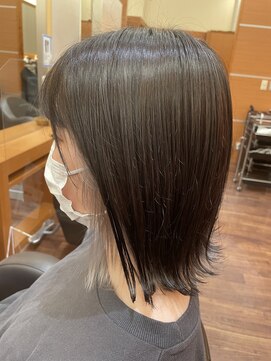 スタイル 廿日市(STYLE) インナーカラー×シルバーベージュ