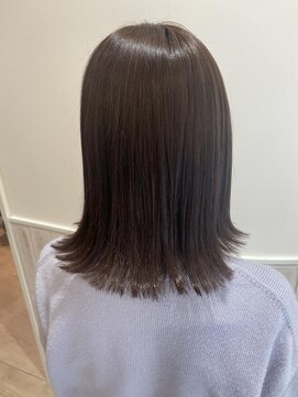 ネオリーブソラ 相模大野店(Neolive sola) 切りっぱなしカット/アッシュベージュ