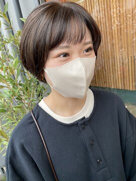 キュオンシア(CUEON. ciea) ヘルシーショート×ニュアンスバング