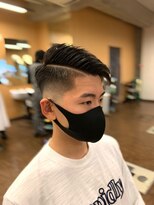 スマイル 沼影店(Smile)&nbsp;フェード/アップバング/束感<理容室>[メンズ/武蔵浦和]