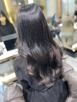 ニーナ ビューティーサロン(NINA Beauty Salon) ナチュラルブラックロング#エクステ#ロング