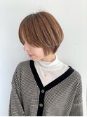 《池袋》ストレートで楽ちんショート