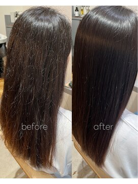 エル 鷺沼(elu) パヤパヤ改善【髪質改善×縮毛矯正】ストレートヘアエステ