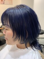 シードバイシャムロック(SEED by Shamrock)&nbsp;星川指名　ブルーラベンダーカラー　ウルフカット