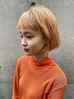 ロンドポレール 北千住(Lond polaire)&nbsp;ハニーベージュ×ボブ