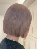 ベレーザ 渋谷(BELEZA)&nbsp;5712ミルクティーアッシュハイトーンカラー韓国タンバルモリボブ