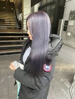 ロンド レア 天神大名店(Lond Le’a)&nbsp;大名ダブルカラーケアブリーチハイトーンラベンダーグレージュ