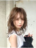 スパイラルパーマ×ウェーブパーマ/ニュアンスパーマ