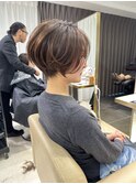 ショートボブ髪型20代30代40代50代前髪あり前髪なし面長丸顔小林
