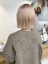 レーベン(LEBEN) ピンクベージュ×ミニボブ