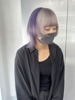 ホリー(HOLLY)&nbsp;ホワイト×パープル