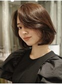 大人ボブ/ボブレイヤー/イメチェン/30代40代50代