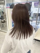 ブラウン(Brown)&nbsp;ロングレイヤー×モカブラウン