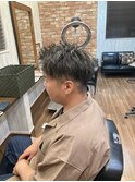 ツーブロショート