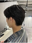 ビジネスビジネスマン向けニュアンスパーマパーマ