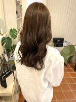 ハノン(Hanon)&nbsp;ベージュな秋色ハイライト / デザインカラー/ハイライト