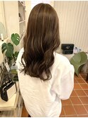 ベージュな秋色ハイライト / デザインカラー/ハイライト