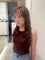 ユニコ(unico)&nbsp;ロング　カラー　パーマ　【unico 川崎】工藤梨花