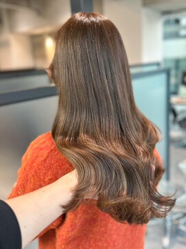 アイティー バイ アルバム 浦和店(IT by ALBUM) 透明感カラーくすみベージュオリーブカラー秋色_ba494711