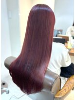 アールサロン 名駅(Rr SALON)&nbsp;暖色カラー/髪質改善トリートメント/ワインレッド