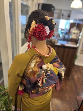 シェヴー(Cheveux) 卒業式の着付けとセット