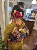 卒業式の着付けとセット