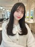 OPEN価格【メンテナンスに】カット+髪質改善パールプラチナトリートメント