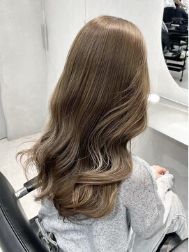 オニキス(ONYX) ブリーチなしダブルカラーヘーゼルブラウンレイヤー【chisato】