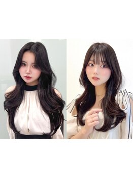 顔周りカットならお任せ◎[学割U24/池袋/池袋駅/前髪カット/顔周りカット/インナーカラー]