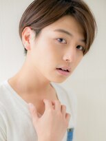 メンズヘア ビーセカンド 草加店(MENS HAIR B-2) 七三分け斜めバング清潔感スマートマッシュY草加