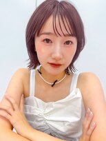 ソア 並木坂(Soa)&nbsp;大人気ピンクラベンダー/ラベンダーカラー/くびれボブ/Minori