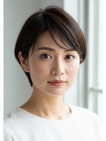 エス 天満扇町(esu)&nbsp;ah14 似合わせショート　30代40代50代　大阪ショート