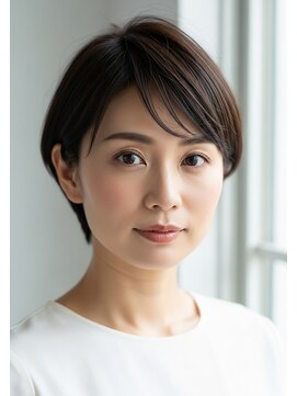 エス 天満扇町(esu) ah14 似合わせショート　30代40代50代　大阪ショート