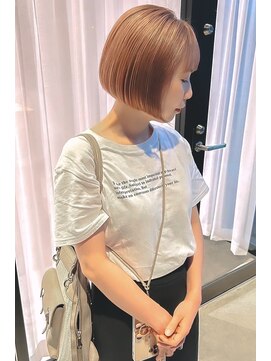 レイキョウト(Ray Kyoto) コーラルベージュとボブ