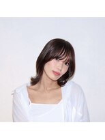 ヘアーズギャラリー なんば高島屋店(Hair's Gallery)&nbsp;大人可愛いくびれ外ハネボブ