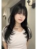 【学割U24】小顔レイヤーカット+透明感カラー ￥6900～