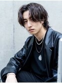 ハイライト/マッシュパーマ/ウルフ/アッシュブラック/八王子駅