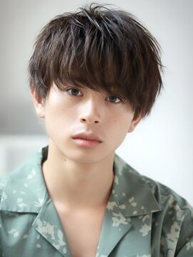 オーシャントーキョー サニー 原宿(OCEAN TOKYO Sunny) シースルーマッシュフェザーパーマニュアンスパーマ韓国マッシュ