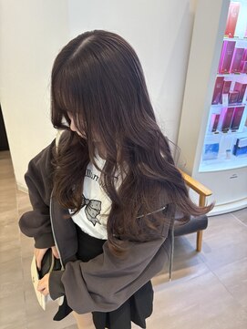 ソワンドブレス 阿倍野店(soin de brace) ココアブラウン/レディース/小顔