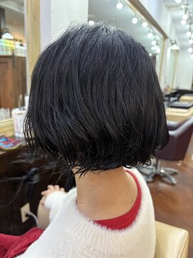 シャンプーボーイアネックス(SHAMPOO BOY Annex) 大人可愛いショートボブby ERINA