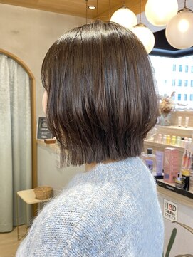 ロンドアジュール 横浜(Lond azur) 大人ガーリー/ミニボブレイヤー/ミディアムレイヤーカット/横浜