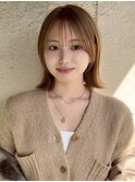 外ハネボブラインボブ切りっぱなしボブヘイリーボブ大人ボブ