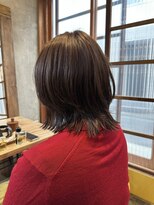 ノフ(knof)&nbsp;春ヘアカラー × ミディアムレイヤー × 透明感カラー