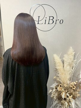 リブロ(LiBro) 仕上げアイロンなし/乾かすだけ髪質改善ストレート/髪質改善
