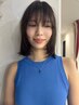 カット+透明感カラー+ヘッドスパ +オーダートリートメント