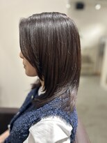 アトレ 福岡大名店(attrait)&nbsp;髪質改善カラー×ほんのりピンクブラウン