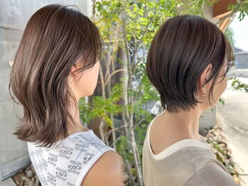 クティエ(Cuthie)の写真/毛先まで鮮やかなカラー☆白髪染めは色が明るくならないとお悩みの方【Cuthie】のグレイカラーは一味違う!