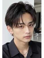 リアンメンズ 青山 表参道(Liun men's)&nbsp;メンズショート　ショートセンターパート　サーフカールパーマ