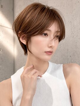 シー バイ ロンド 新宿(Sea by Lond) 【福島】アースカラー耳かけくびれヘアショートボブ新宿
