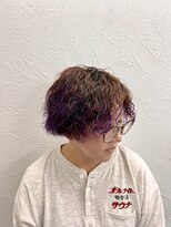 ファンプラス(FUN +) 長め波巻きパーマ